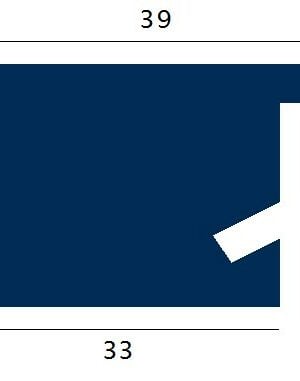 Houten wissellijst M2602 Zwart ingewassen