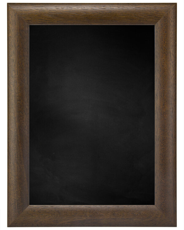 Krijtbord met Halfronde Houten Lijst - Koloniaal - 73x103 cm -  Lijstbreedte: 30 mm