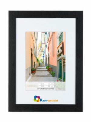 Nuance Houten Fotokader - Zwart eiken 42 x 59,4 cm - A2 formaat