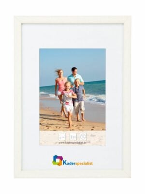 Basic Houten Fotokader - Wit 21 x 29,7 cm - A4 formaat