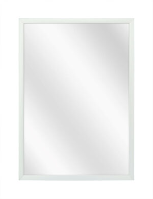 Imperial Spiegel met  Aluminium Kader - Mat Zilver - 50 x 70 cm