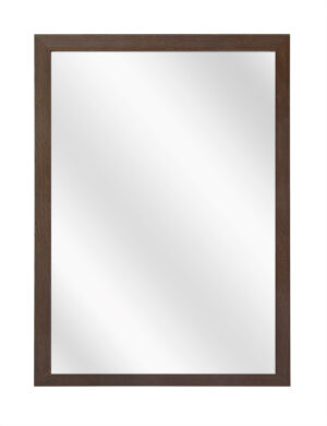 Spiegel met Vlakke Houten Lijst - Koloniaal - 51,5 x 71,5 cm - Lijstbreedte: 15 mm