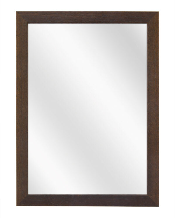 Spiegel met Vlakke Houten Lijst - Koloniaal - 52 x 72 cm - Lijstbreedte: 20 mm