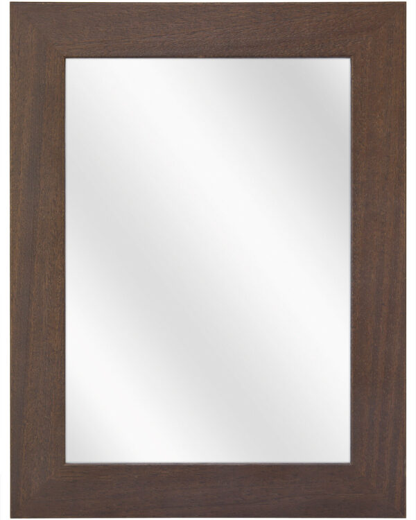 Spiegel met Vlakke Houten Lijst - Koloniaal - 53,9 x 73,9 cm - Lijstbreedte: 39 mm