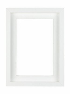 Wide Houten Baklijst - Wit 59,4 x 84 cm - A1 formaat (A1)