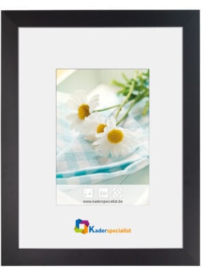 Fotokader Premium MDF - Zwart 21 x 29,7 cm - A4 formaat